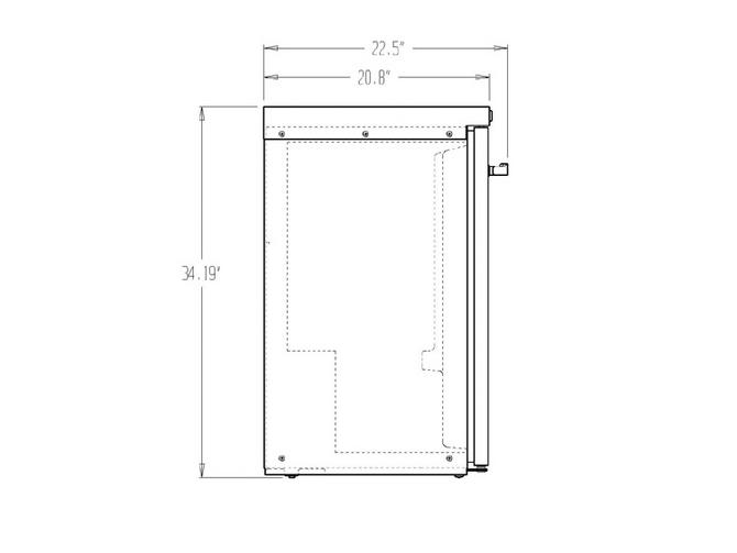 LeadLined Refrigerator